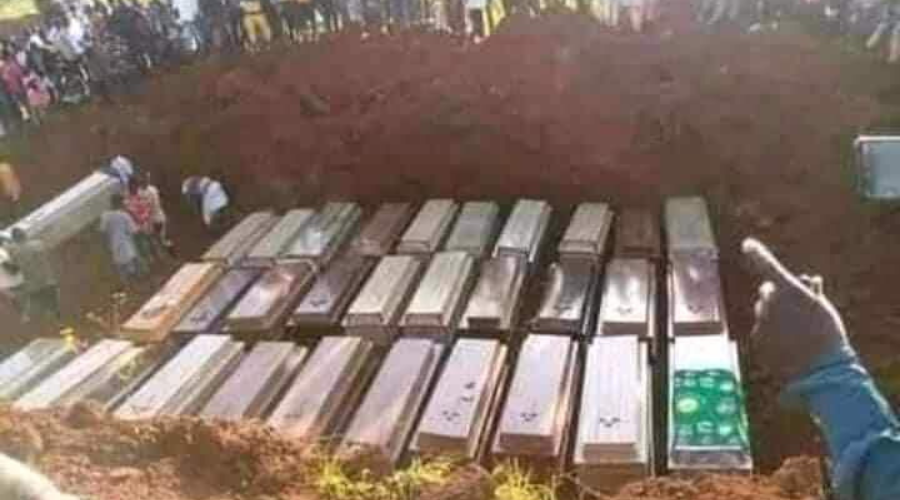 Plateau Attack: Community Carries Out Mass Burial For 57 Vic