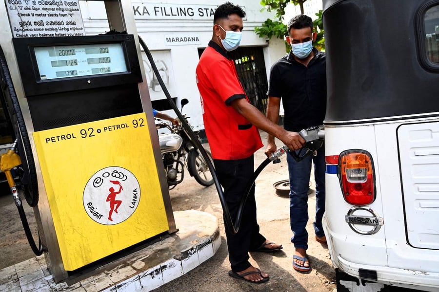 Sri Lanka Hikes Fuel Prices As Country Battles Economy Drop
