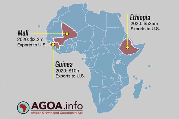 U.S. Removes Ethiopia, Mali, Guinea From Trade Programme Ove