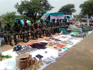 JUST IN: 21 suspected Yoruba Nation agitators paraded in Oyo