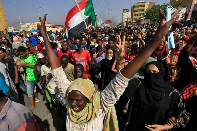 Military Opens Fire On Protesters In Sudan Anti-coup Protest