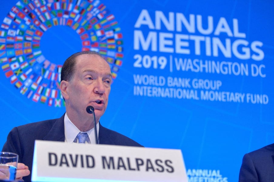 World Bank President Malpass Warns Of 'Fifth Wave' Of Global