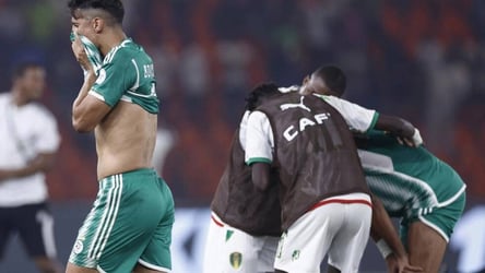 Algeria crash out of AFCON after 1-0 loss to Mauritania in G