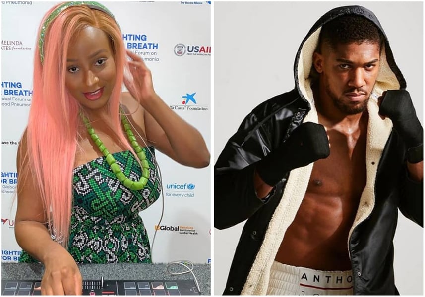 DJ Cuppy Reacts To Anthony Joshua's Boxing Rematch Loss