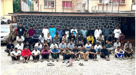 EFCC Nabs 52 Internet Fraudsters In Ogun State 