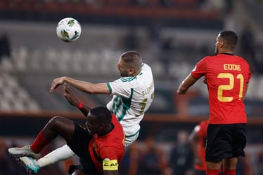 Angola holds Algeria to 1-1 draw in AFCON contest