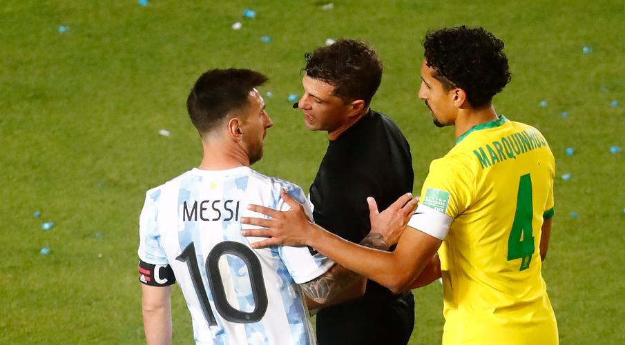 Officials In Argentina vs Brazil Suspended Over 'Serious Err