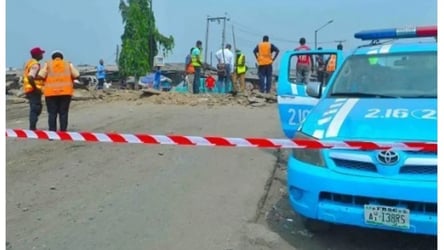 Vehicles, BRT bus collide in Lagos auto crash