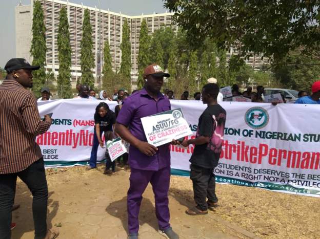 Kano Students Join Nationwide Protest Against ASUU Strike