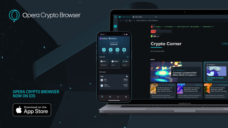 Opera Launches Crypto Browser For iOS Devices