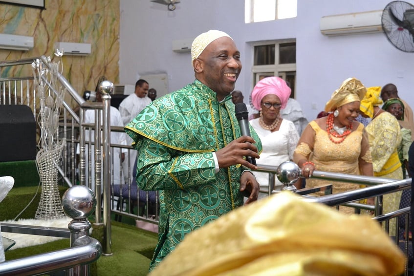 Primate Ayodele Begins Annual Thanksgiving With Visit To Sch