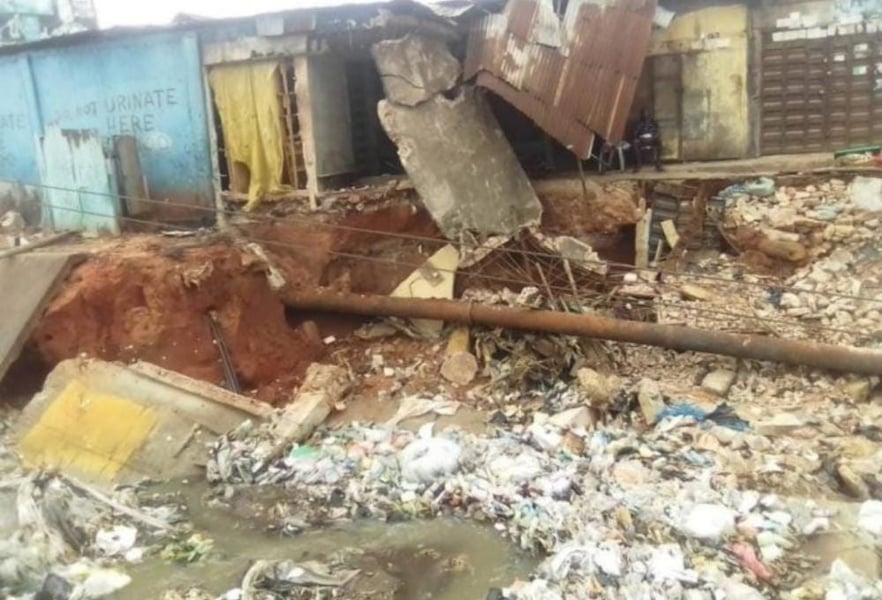 Flood Causes Havoc In Anambra Market