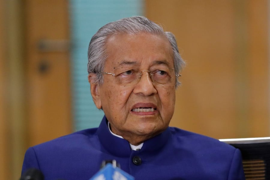 Former Malaysian PM Mahathir Admitted To Hospital As He Test
