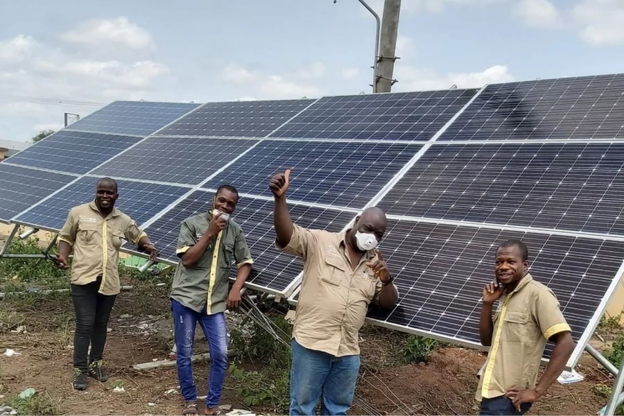 Varsity Constructs Solar Energy Generator For Rural Electrif