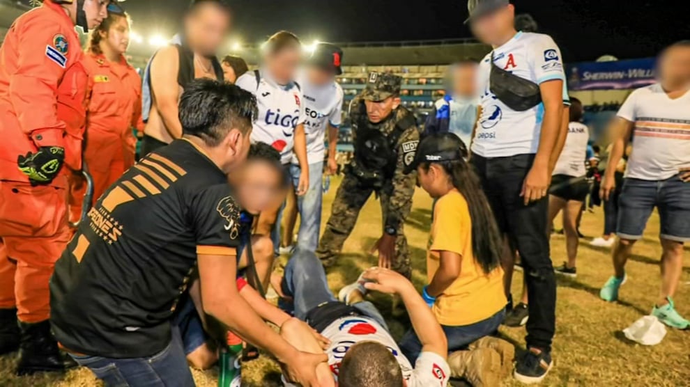 Stampede At El Salvador Stadium Leaves 12 Dead