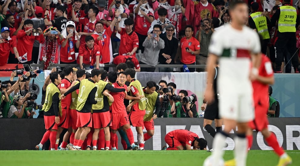 World Cup 2022: South Korea Upset Portugal To Dump Uruguay O