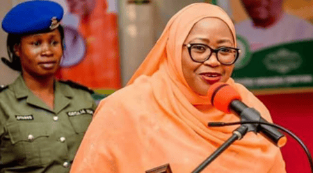 Adamawa First Lady Commiserates With Amna Shelleng Over Sist