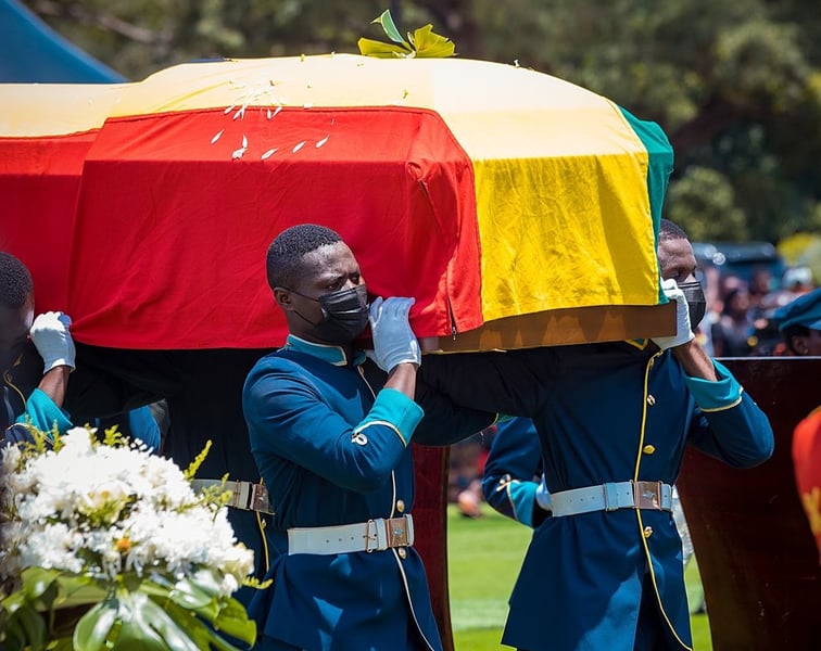 Atsu Laid To Rest In State-Honoured Funeral In Ghana