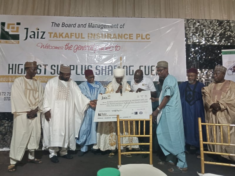 Jaiz Takaful Records 93 Per Cent Increase In Gross Premium