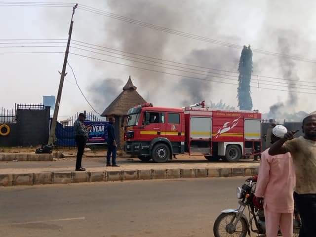 Fire Razes Popular Lounge In Osogbo