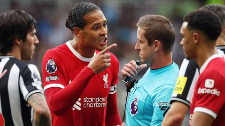 Van Dijk Hit With Extra One-Match Ban For Reaction To Newcas