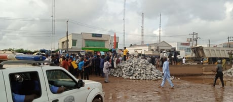 Sango-Ota Road: Don’t Come To Ogun – Protesting NLC Memb