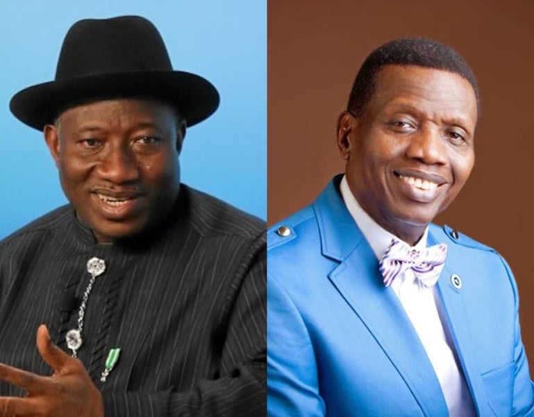 Goodluck Jonathan, Pastor Adeboye Listed In '100 Most Reputa