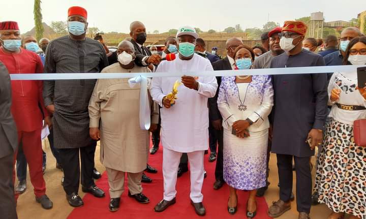 Ugwuanyi Inaugurates Multiple Projects In IMT Enugu 