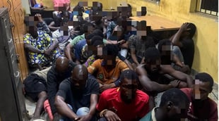 43 suspects arrested in night raid conducted by Lagos RRS