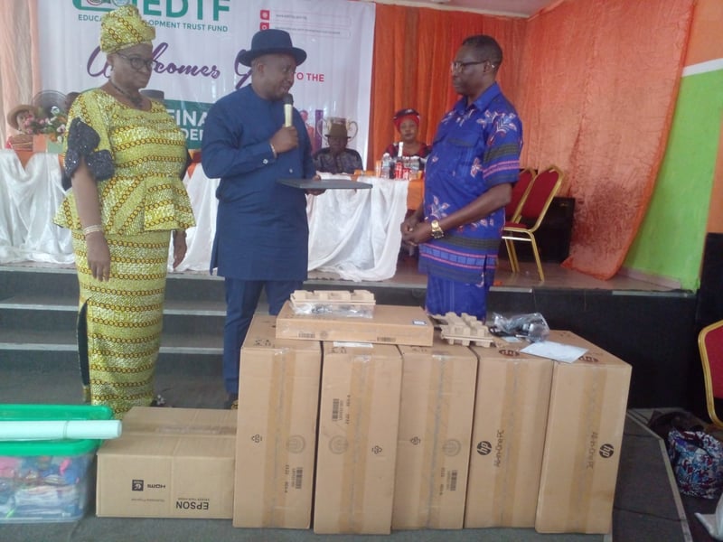 Bayelsa: EDTF Distributes Computers, Accessories For Coding,