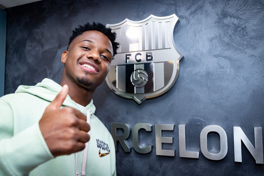 Ansu Fati Signs With Barcelona Till 2026 With €1Billion Re