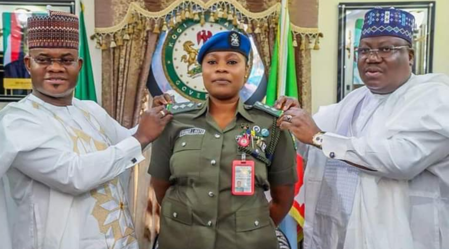  Bello Decorates ADC, Others With New Ranks