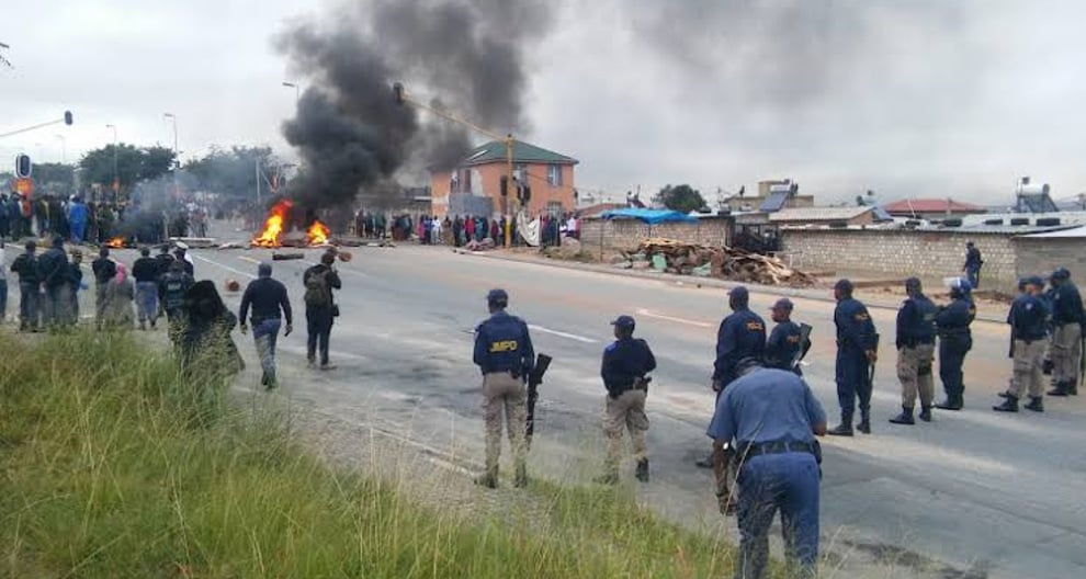 South Africa: Truck Set Ablaze, Looted During Service Delive