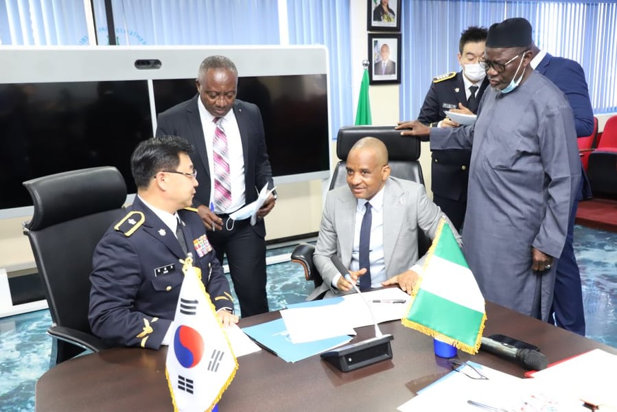 NIMASA, Korean Coast Guard Sign MoU On Maritime Security, Sa