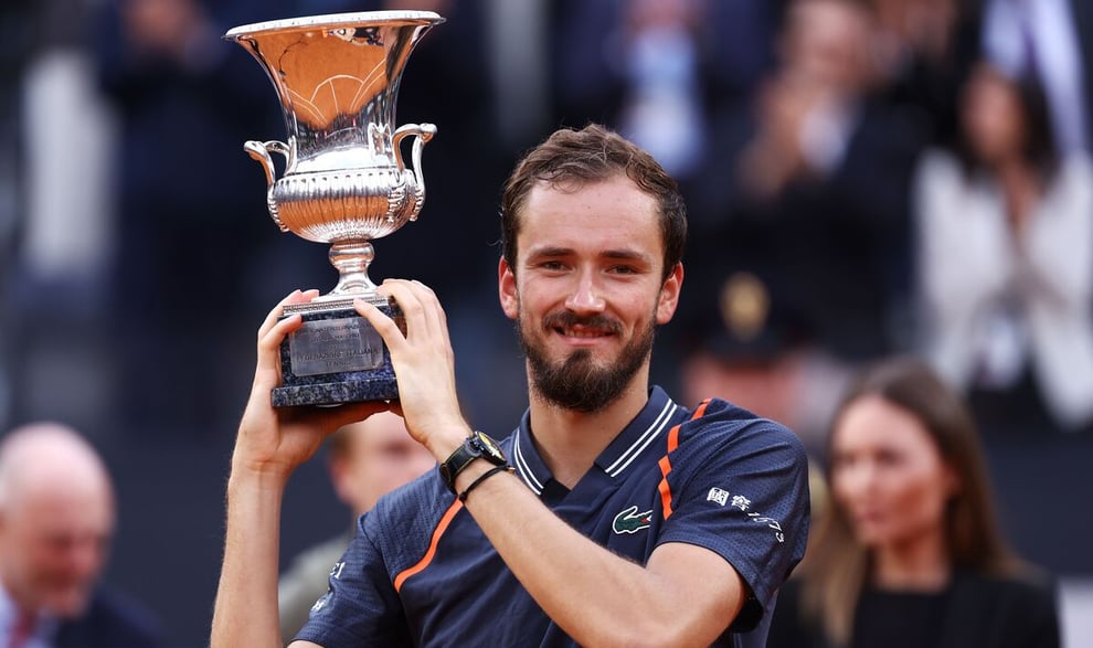 Medvedev Wins Maiden Clay Court Title In Rome