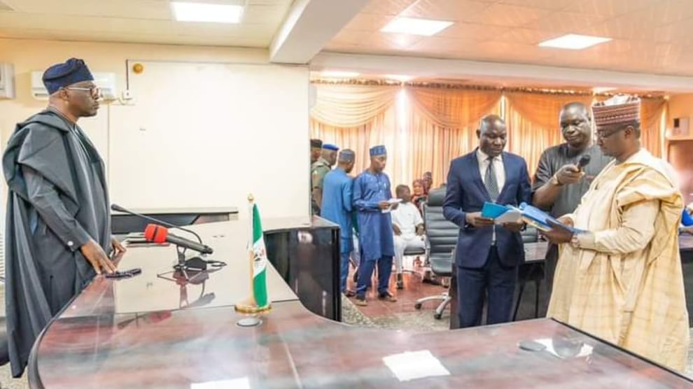 Fintiri Swears In New Member Of Judicial Service Commission 