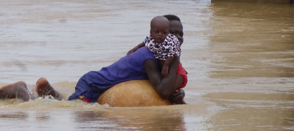Oyo Residents Lament As Flood Ravages Area, Roads