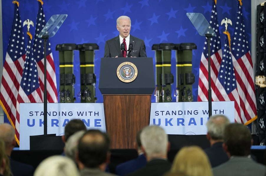 President Biden To Sign New $100 Million Weapons Package For