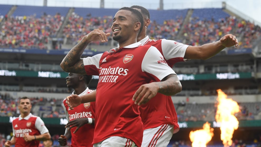 Jesus Inspires Arsenal To Thrash Chelsea 4-0 In Florida