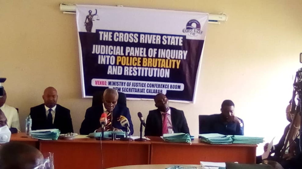 Cross River EndSARS Panel Adjourns Sitting On Extra-judicial