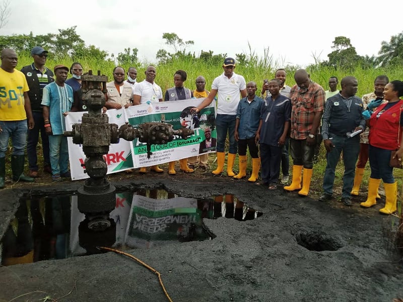 Rotary Club Advocates Cleanup Of Nigeria's First Oil Well Co