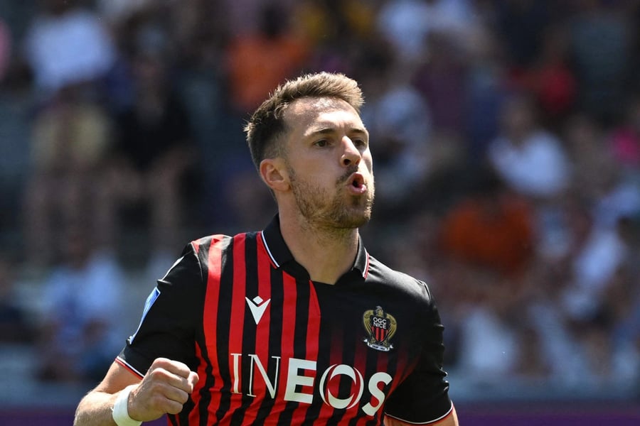 Ligue 1: Ramsey Scores Debut Goal For Nice To Salvage 1-1 Dr