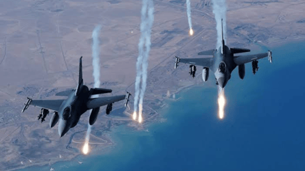 NAF airstrikes target suspected oil thieves, illegal refiner