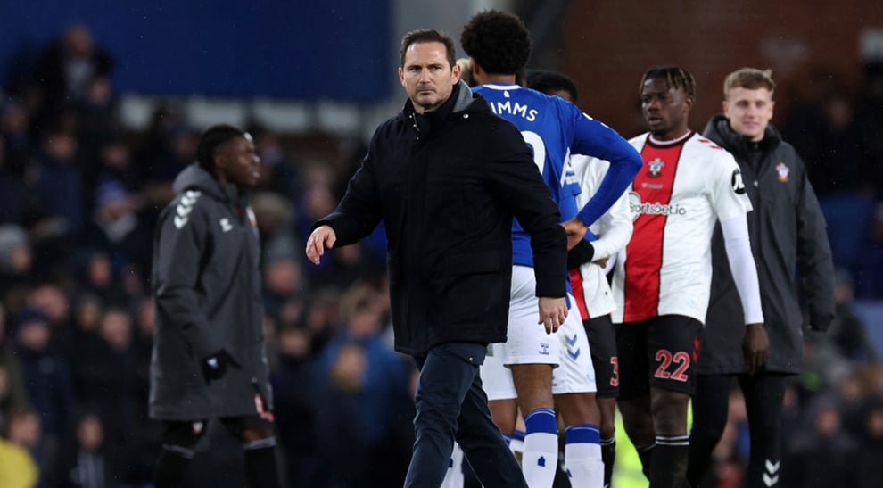 EPL: Lampard Accepts Blame For Everton's Home Defeat Against