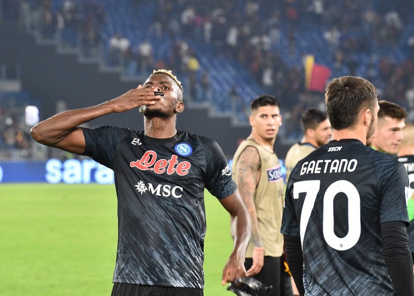 Serie A: Osimhen's Lone Strike Edges Napoli Past Roma