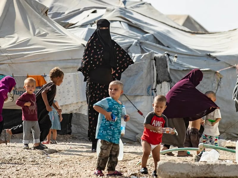 Netherlands To Repatriate 40 Women, Children From Syrian Cam