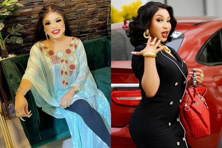 Bobrisky Calls Out Tonto Dikeh Over What Happened In Dubai