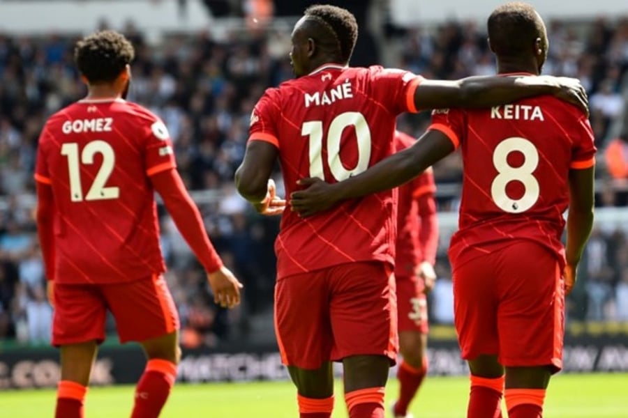 EPL: Keita's Goal Sends Liverpool Past Newcastle, Provisiona