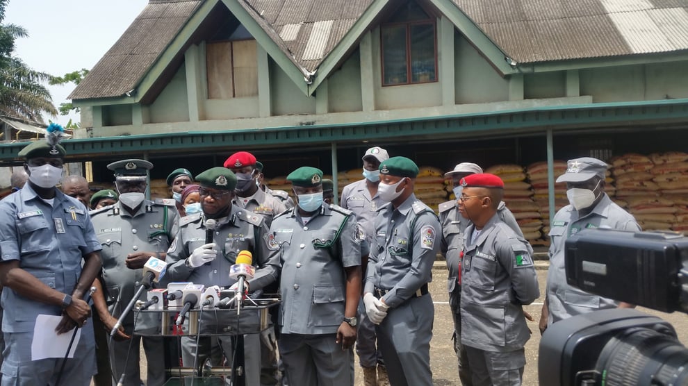 Customs Donates Over 86 Impounded Drones To Navy