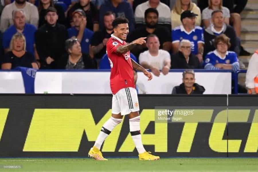 EPL: Sancho's Goal Lifts Man Utd Past Leicester City Into Fi